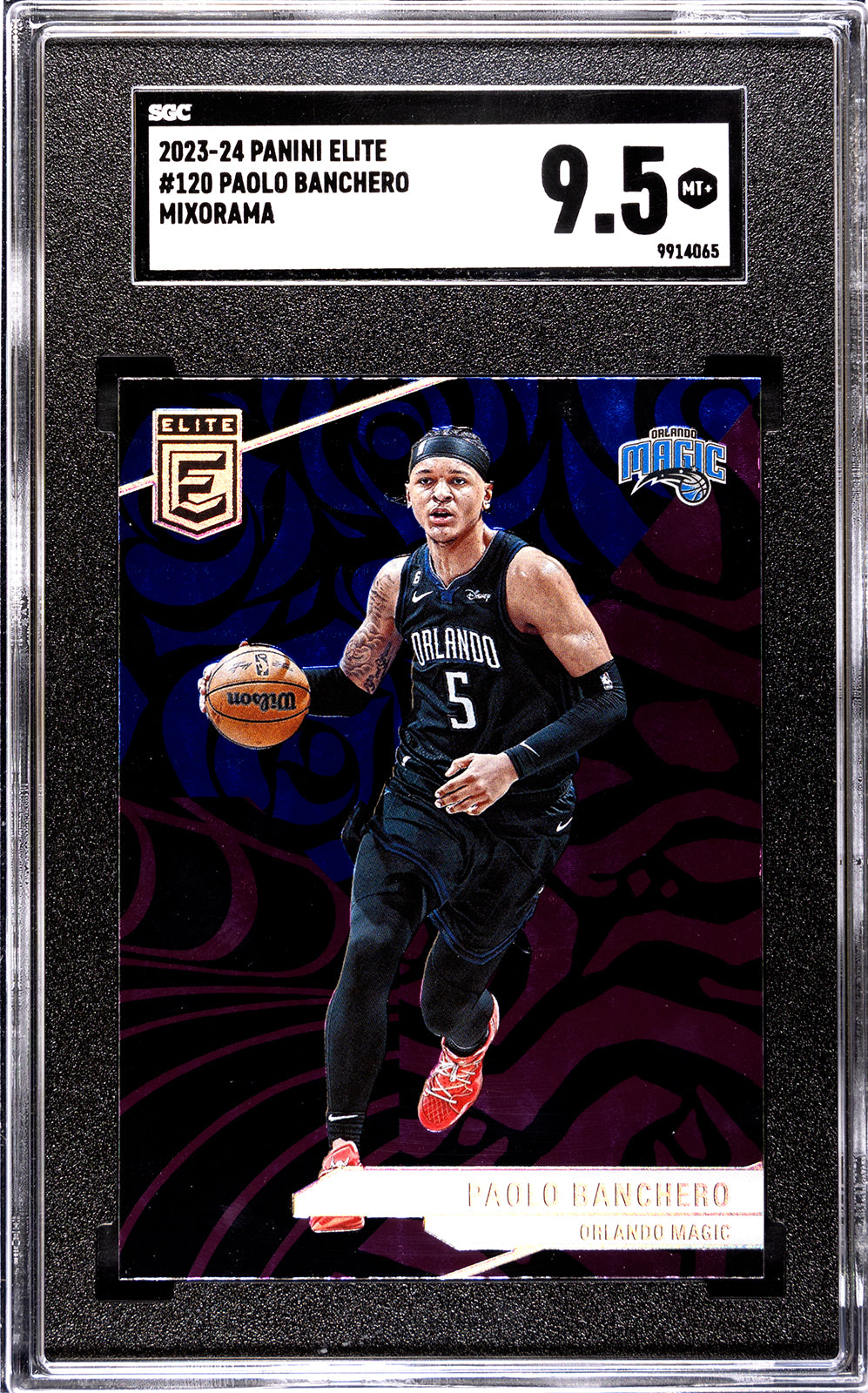 2023-24 Paolo Banchero Elite Mixorama SGC 9.5