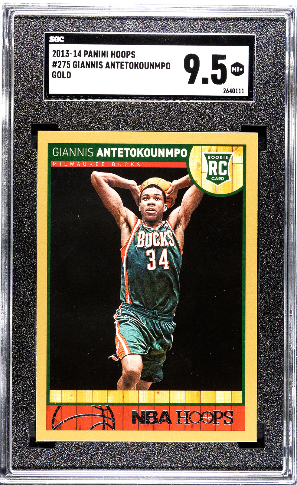 2013-14 Giannis Antetokounmpo Hoops Gold