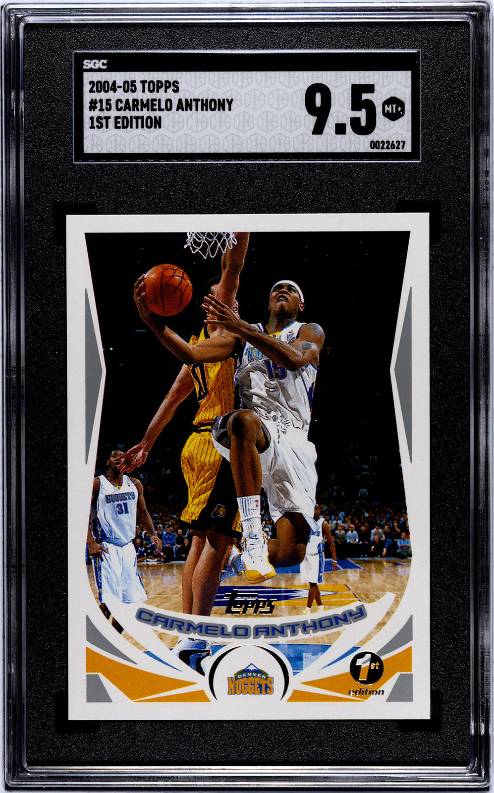 2004-05 Carmelo Anthony Topps SGC 9.55