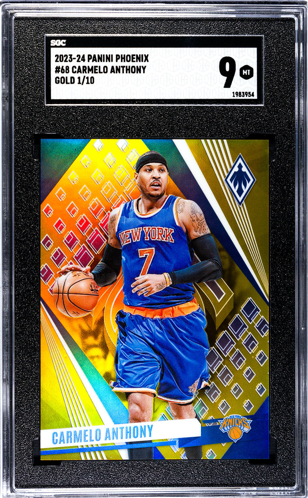 2023-24 Carmelo Anthony Panini Phoenix SGC 9