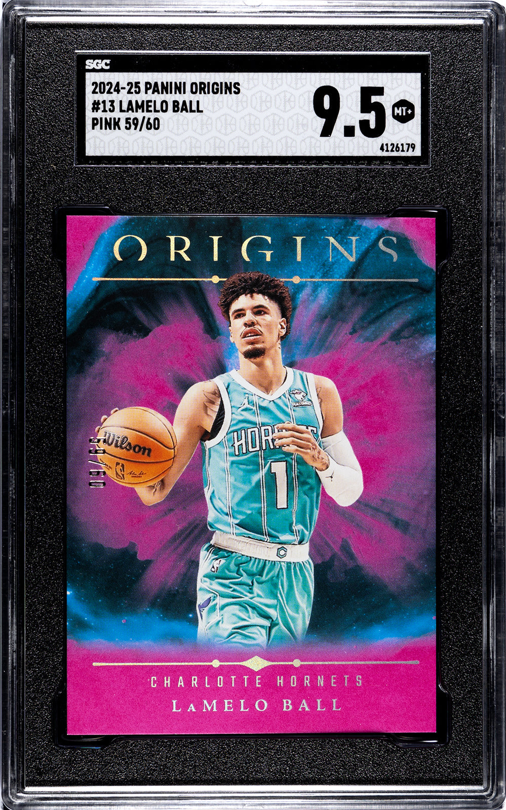 2024-25 LaMelo Ball Panini Origins SGC 9.55