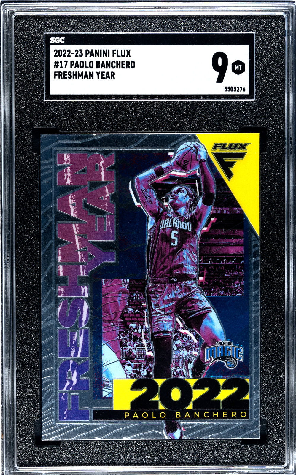2022-23 Paolo Banchero Panini Flux SGC 9