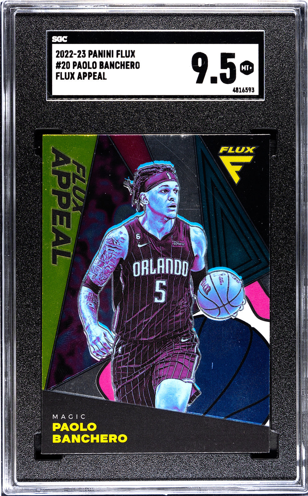 2022-23 Paolo Banchero Panini Flux SGC 9.55