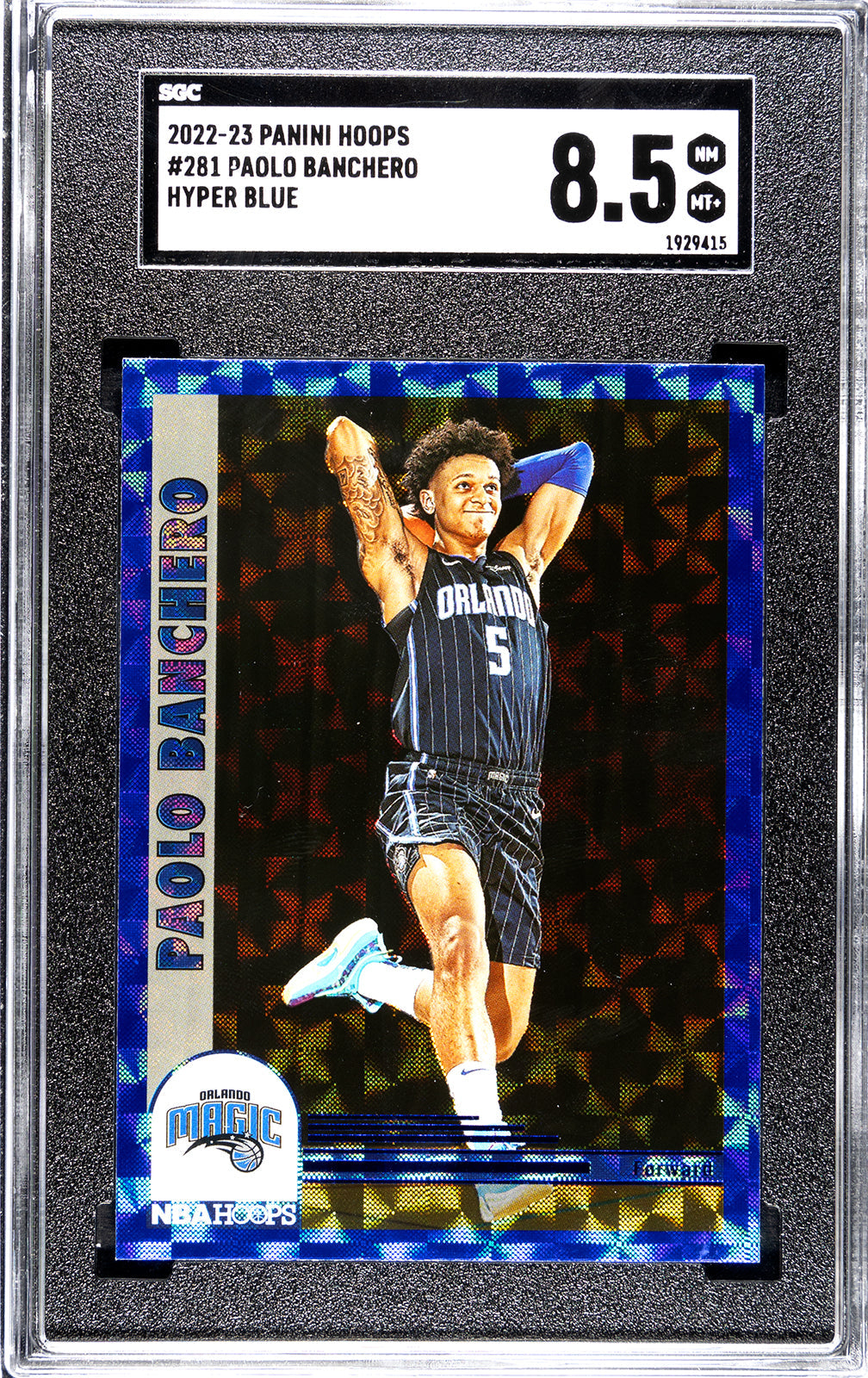 2022-23 Paolo Banchero Donruss Optic SGC 9