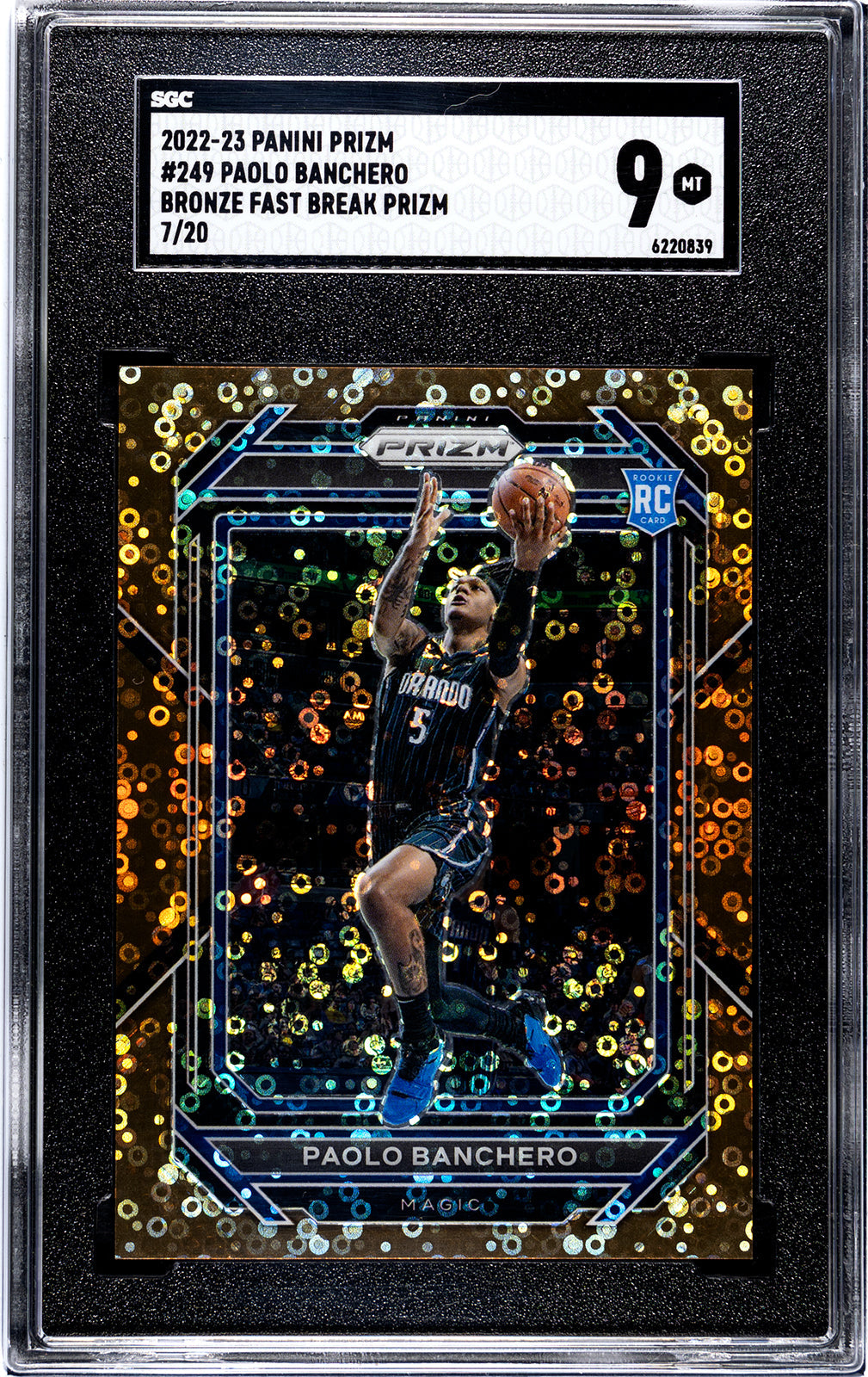 2022-23 Paolo Banchero Panini Prizm SGC 9