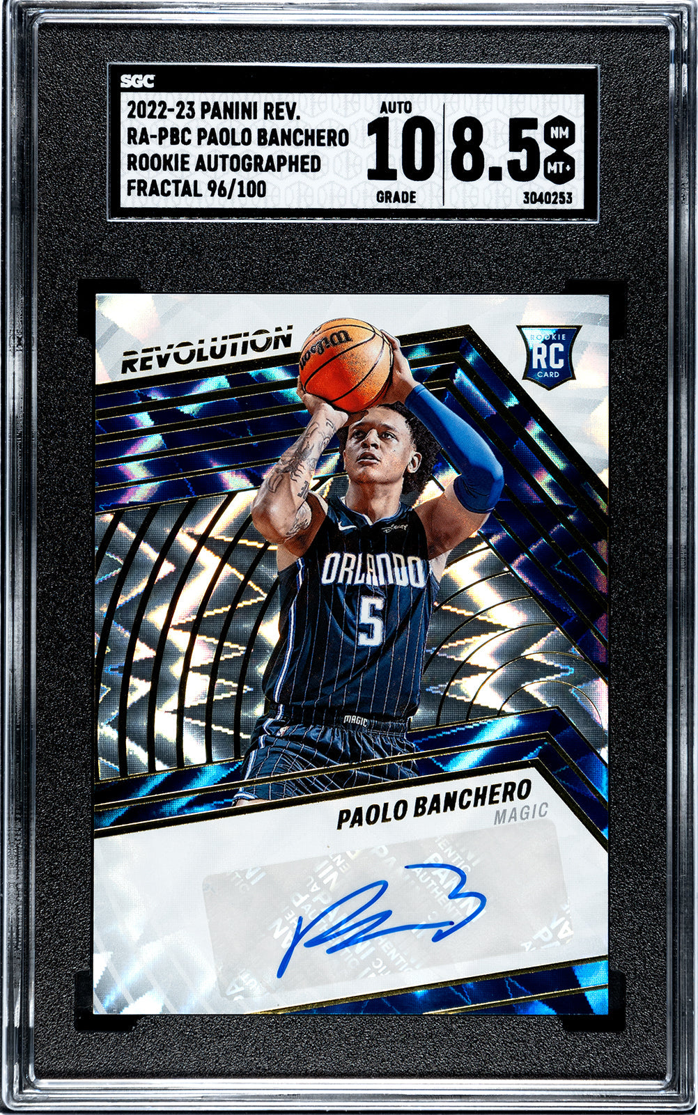 2022-23 Paolo Banchero Panini Recon SGC 9