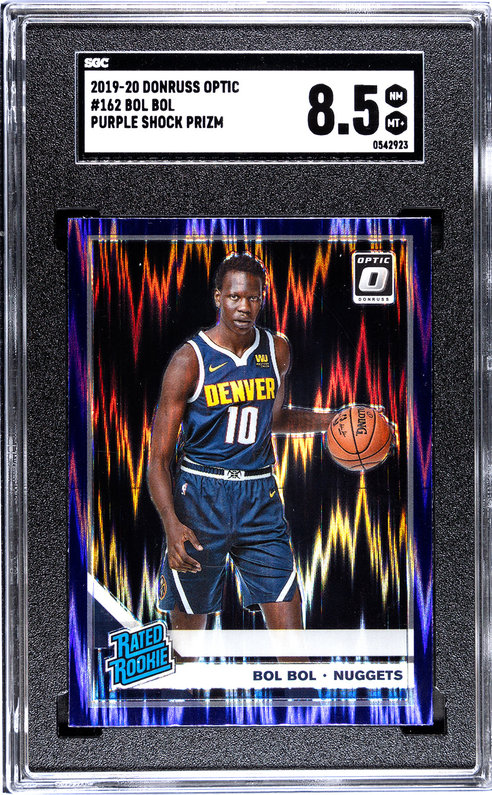 2019-20 Bol Bol Donruss Optic SGC 8.5