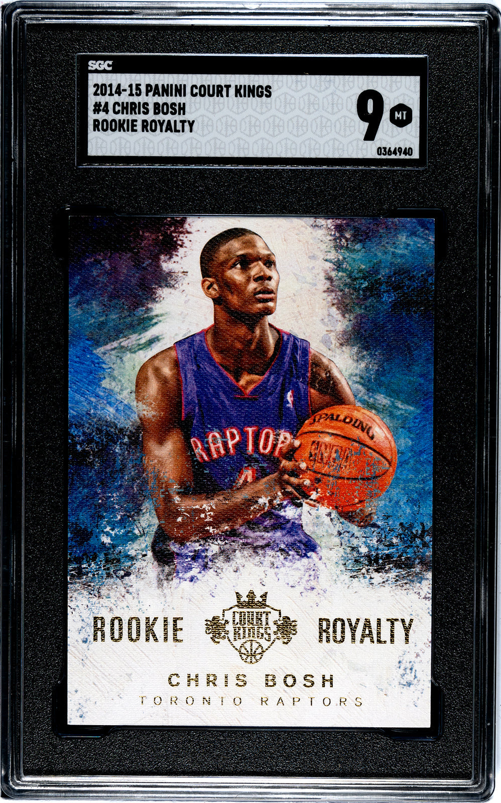 2014-15 Chris Bosh Panini Court Kings SGC 9