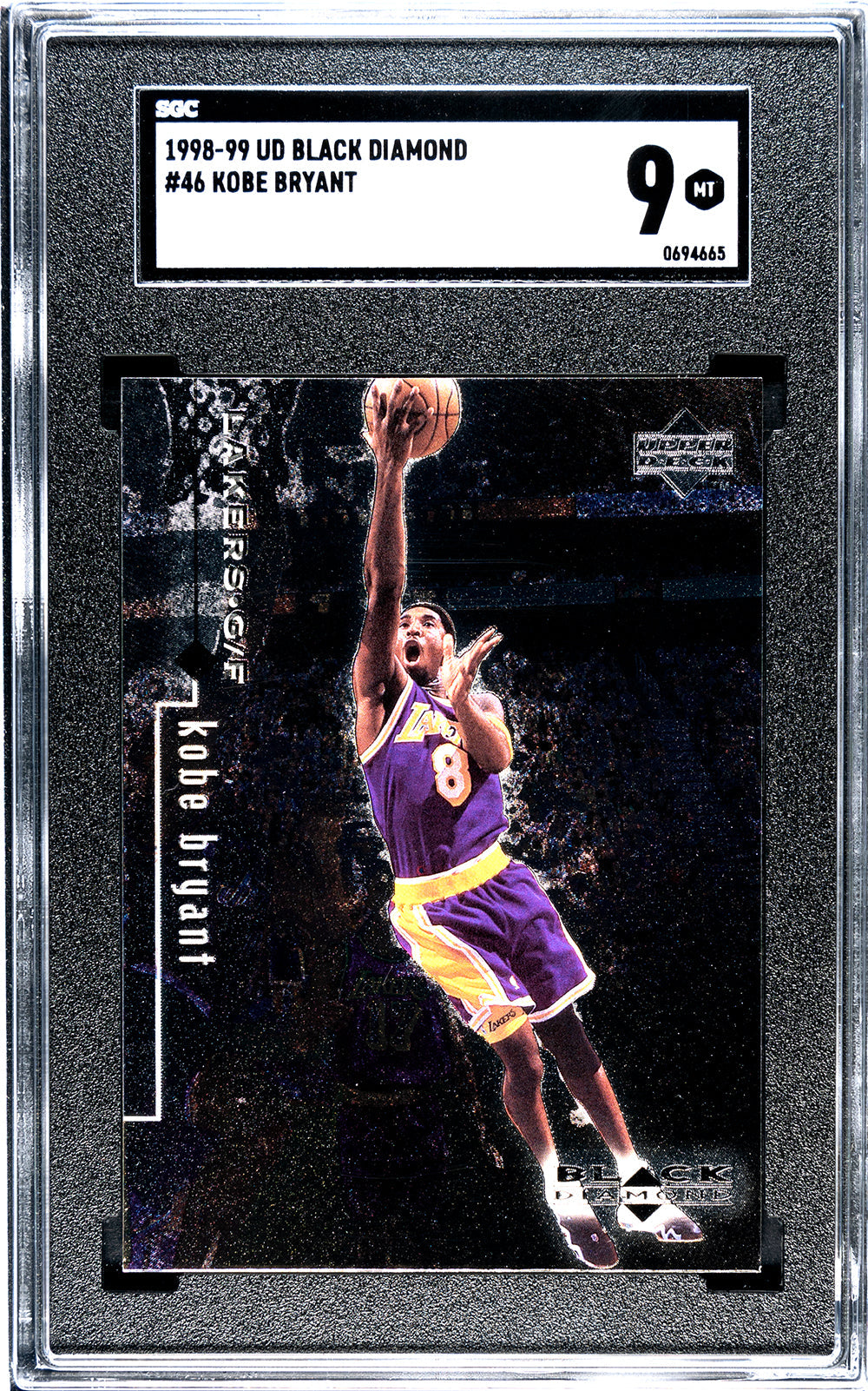 1998-99 Kobe Bryant Black Diamond SGC 9