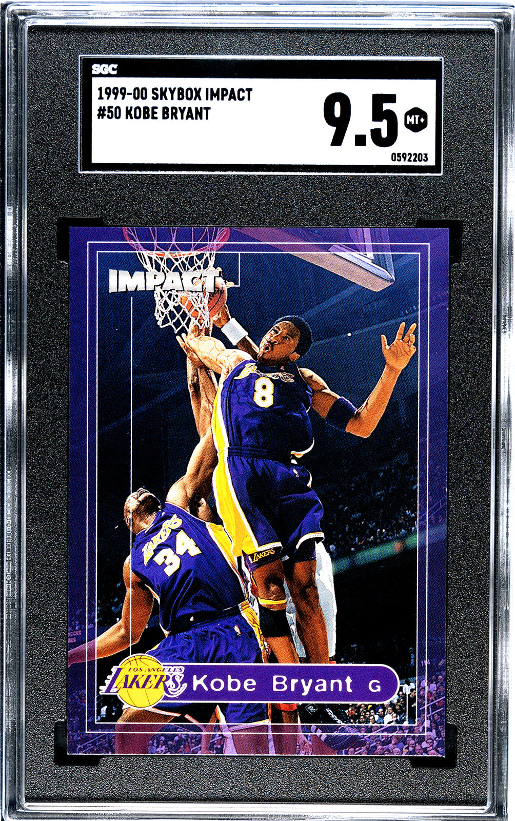 1999-00 Kobe Bryant Skybox Impact SGC 9.5