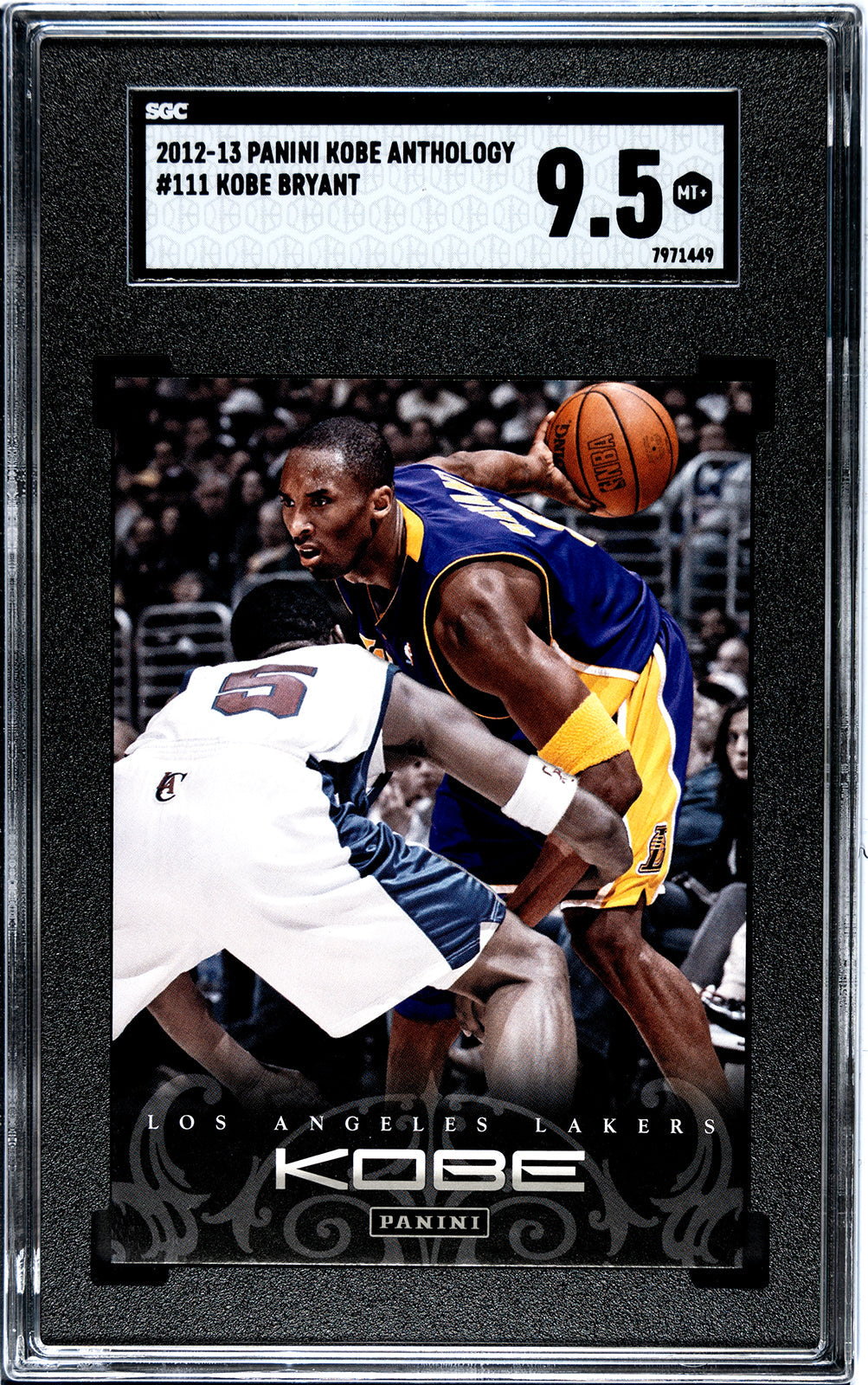 2012-13 Kobe Bryant Panini Kobe Anthology SGC 9.5