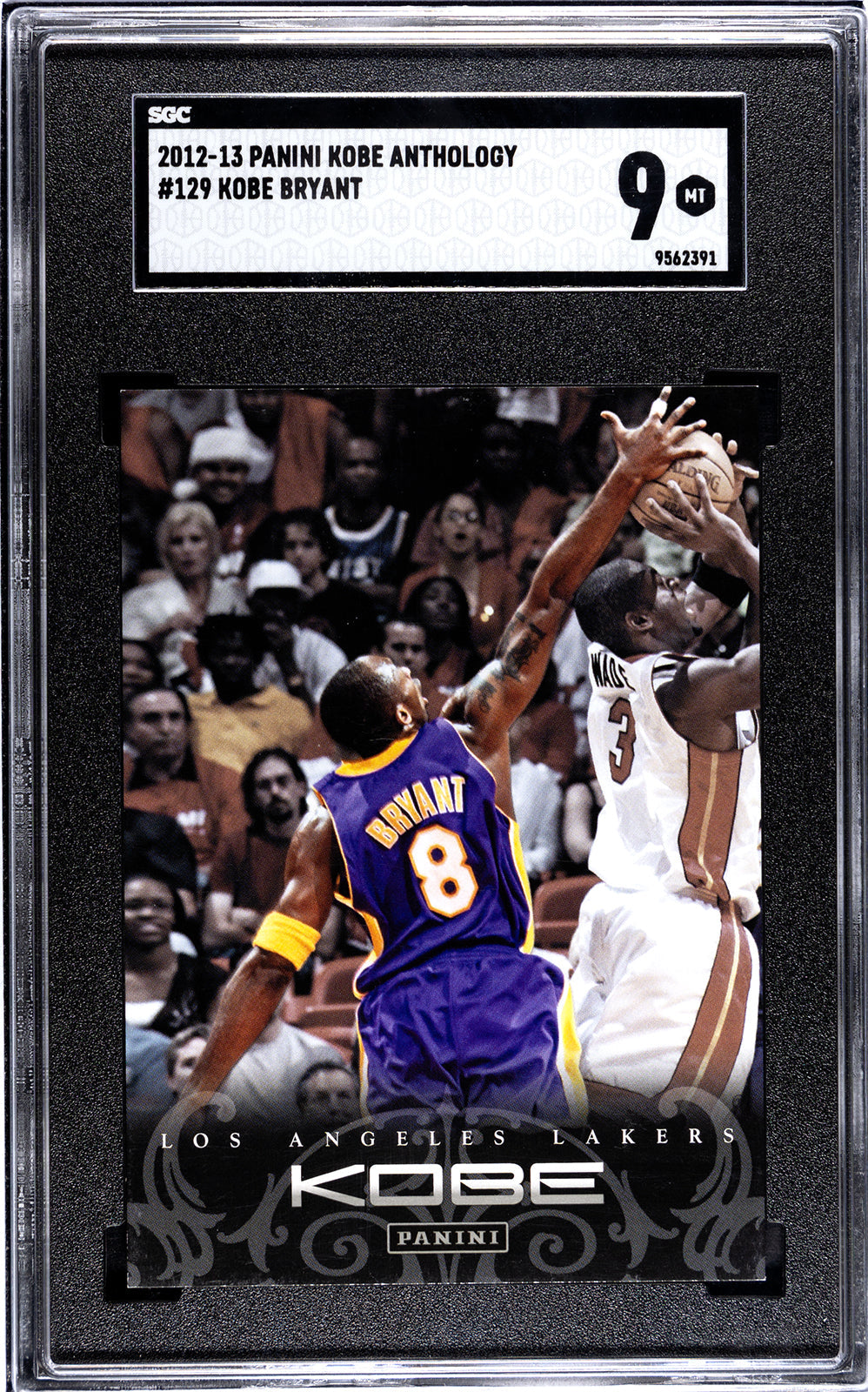 2012-13 Kobe Bryant Panini Kobe Anthology SGC 9