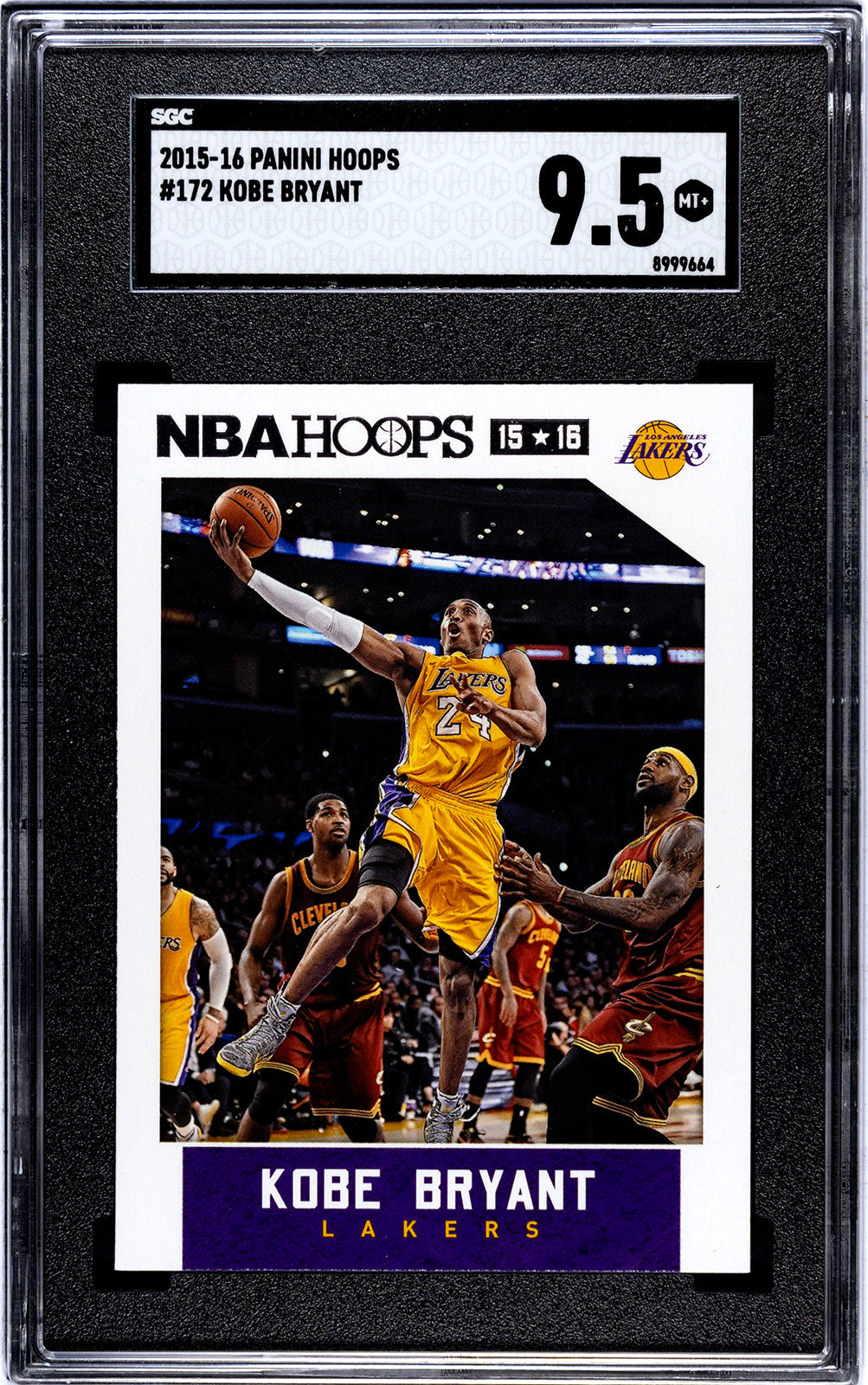 2015-16 Kobe Bryant Panini Hoops SGC 9.55