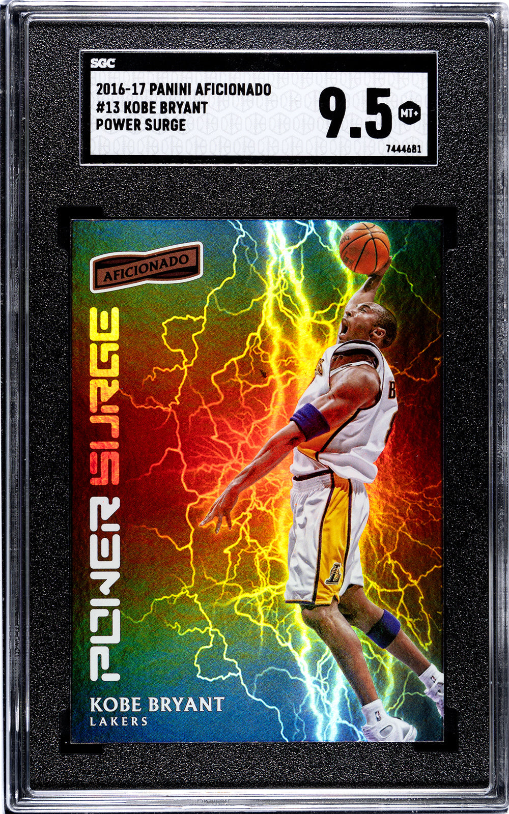 2016-17 Kobe Bryant Panini Aficionado SGC 9.5