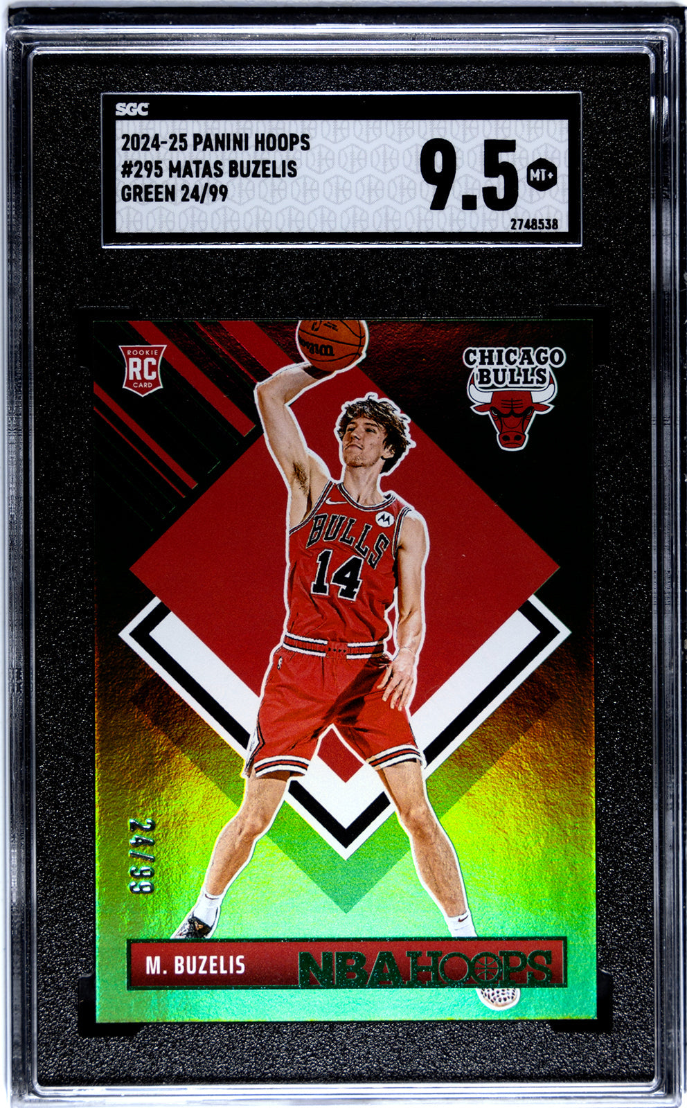 2023-24 Jimmy Butler Panini Obsidian EG-JBU Jimmy Butler Equinox Gear Elec Etch Purple Flood SGC 9.55