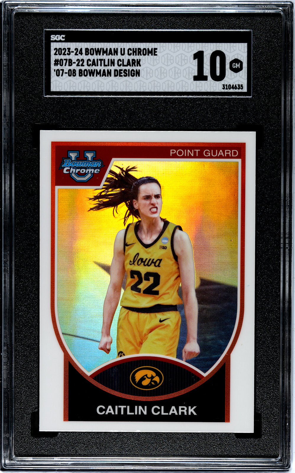 2022-23 Caitlin Clark Unknown SGC 10