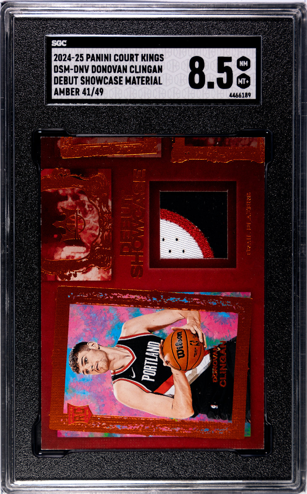 2024-25 Donovan Clingan Court Kings SGC 8.55