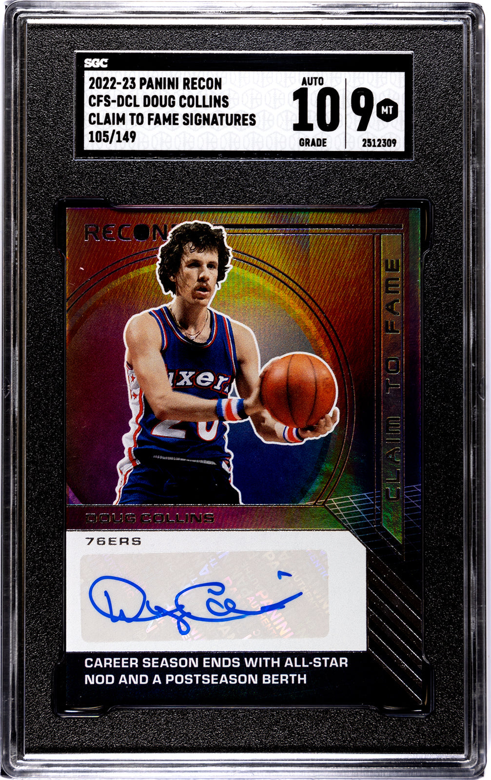 2022-23 Doug Collins Panini Recon SGC 9