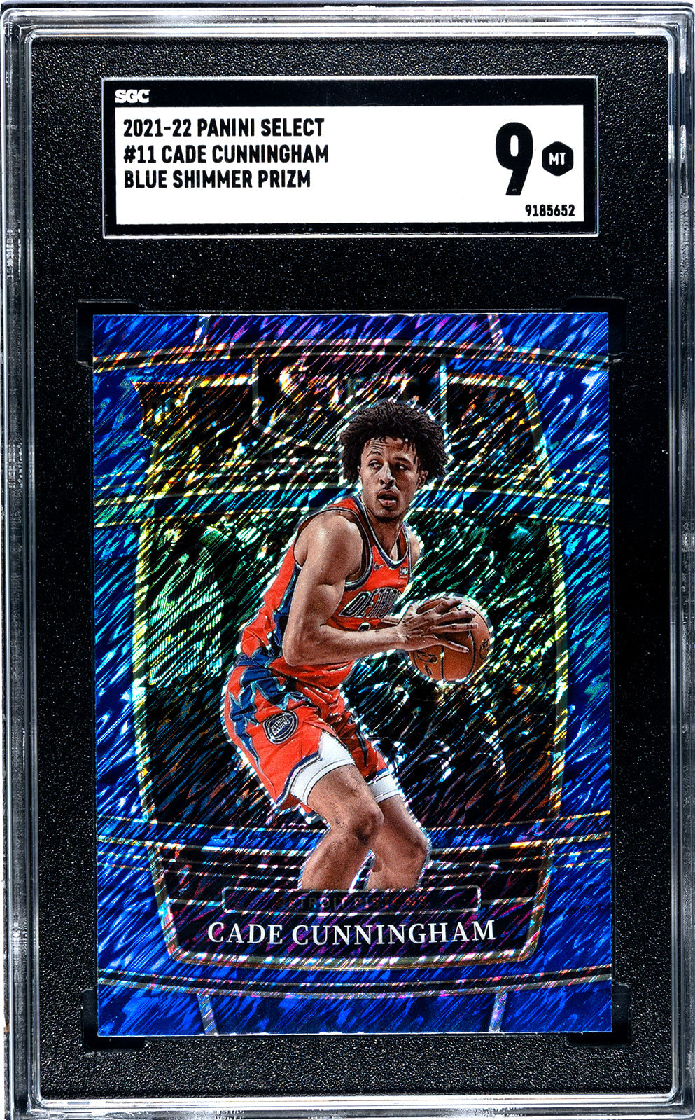 2021-22 Cade Cunningham Panini Select SGC 9