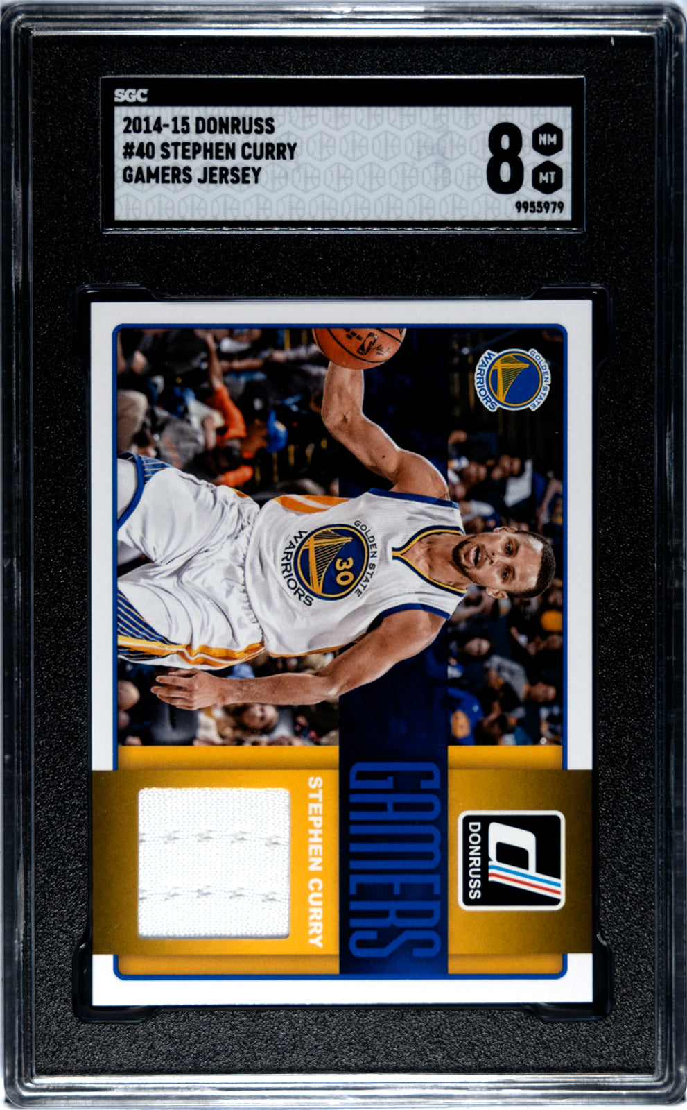 2012-13 Stephen Curry Panini Marquee SGC 8.55