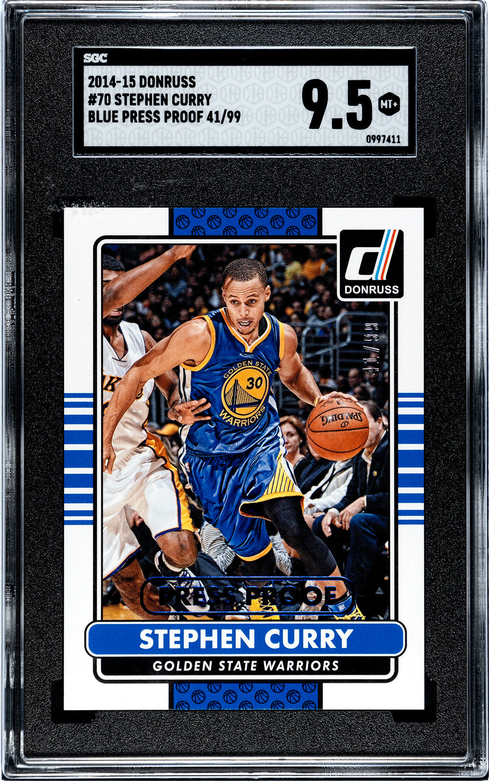 2014-15 Stephen Curry Donruss SGC 10