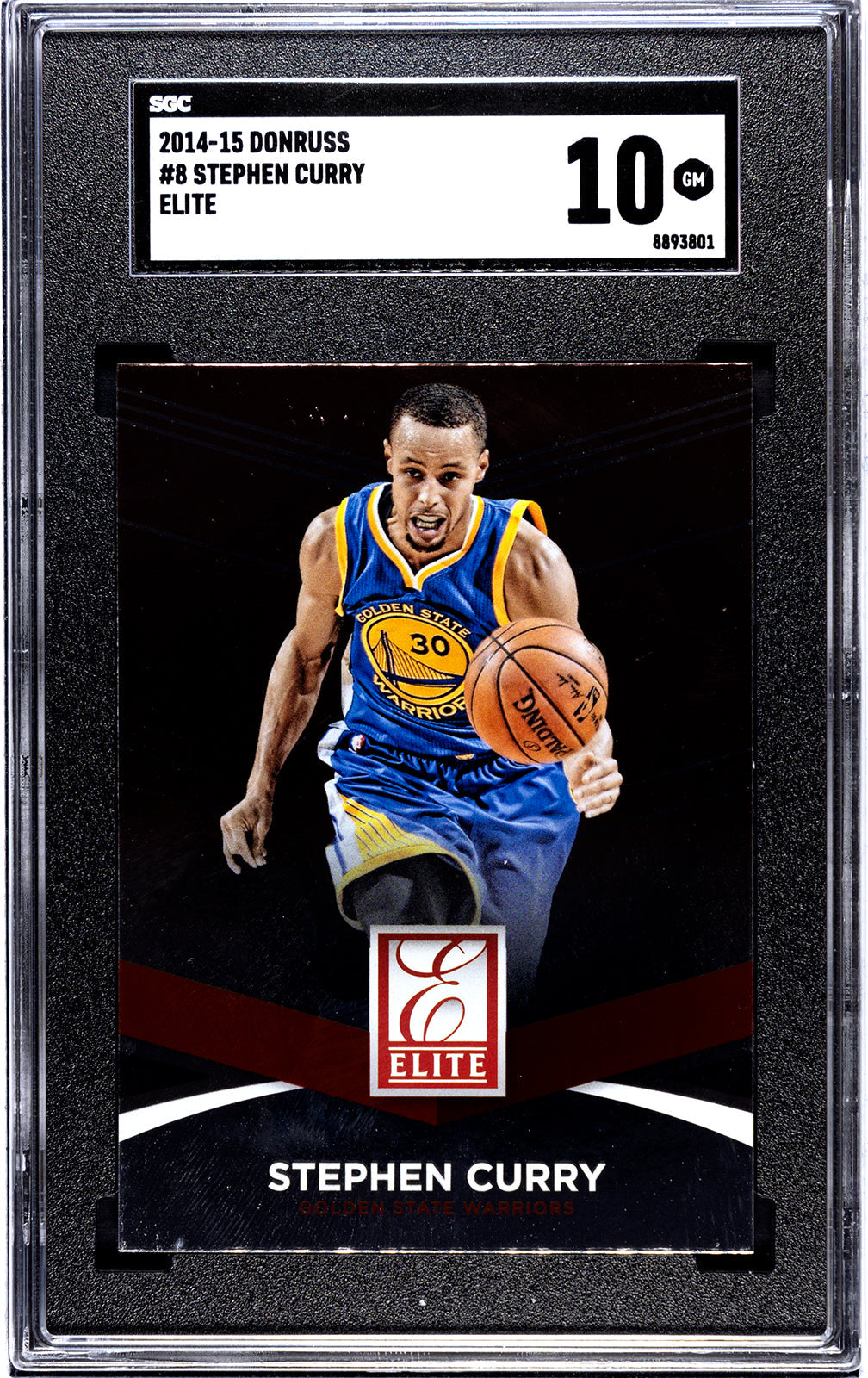 2009-10 Stephen Curry Panini Prestige SGC 9