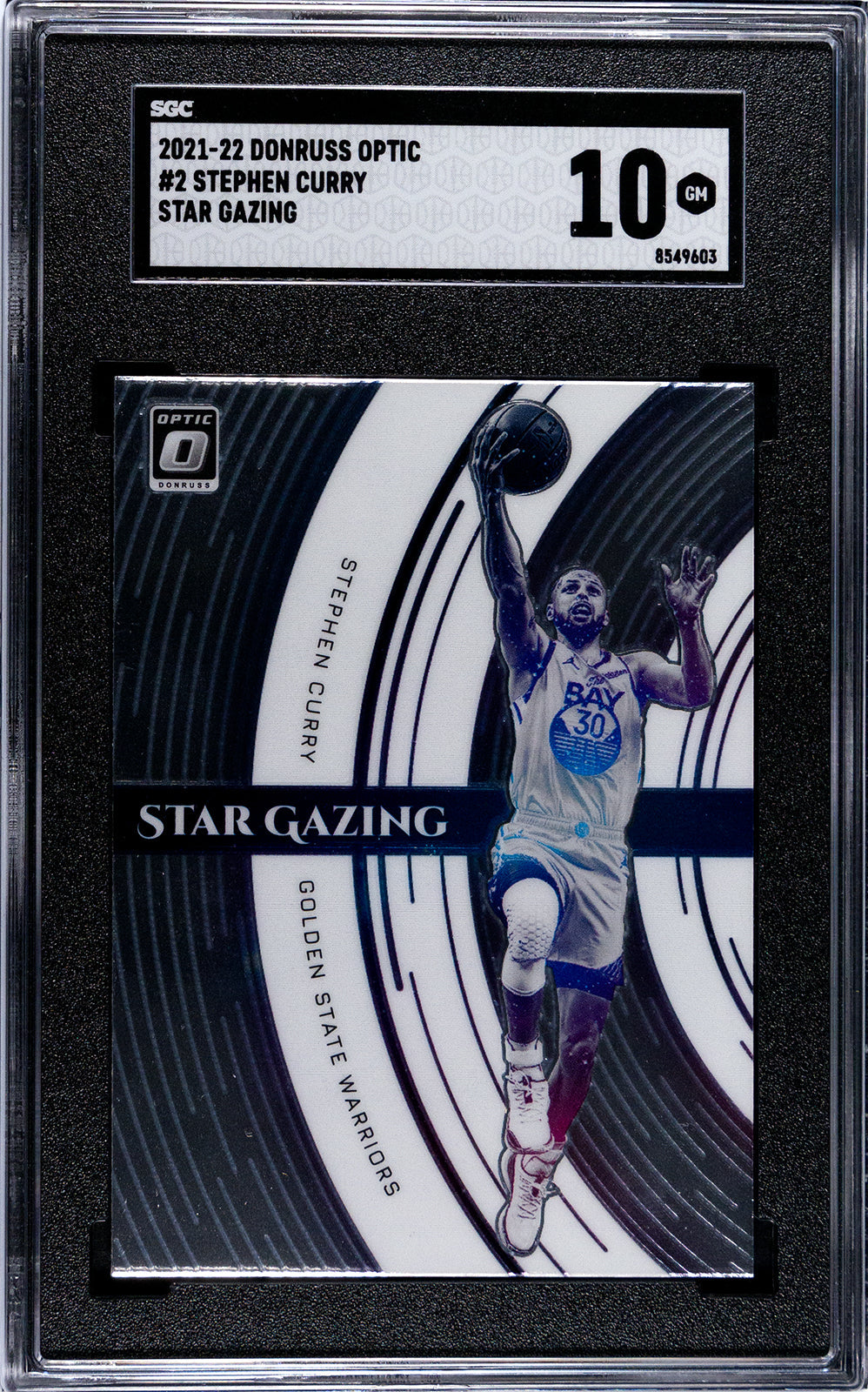 2019-20 Stephen Curry Panini Certified SGC 10