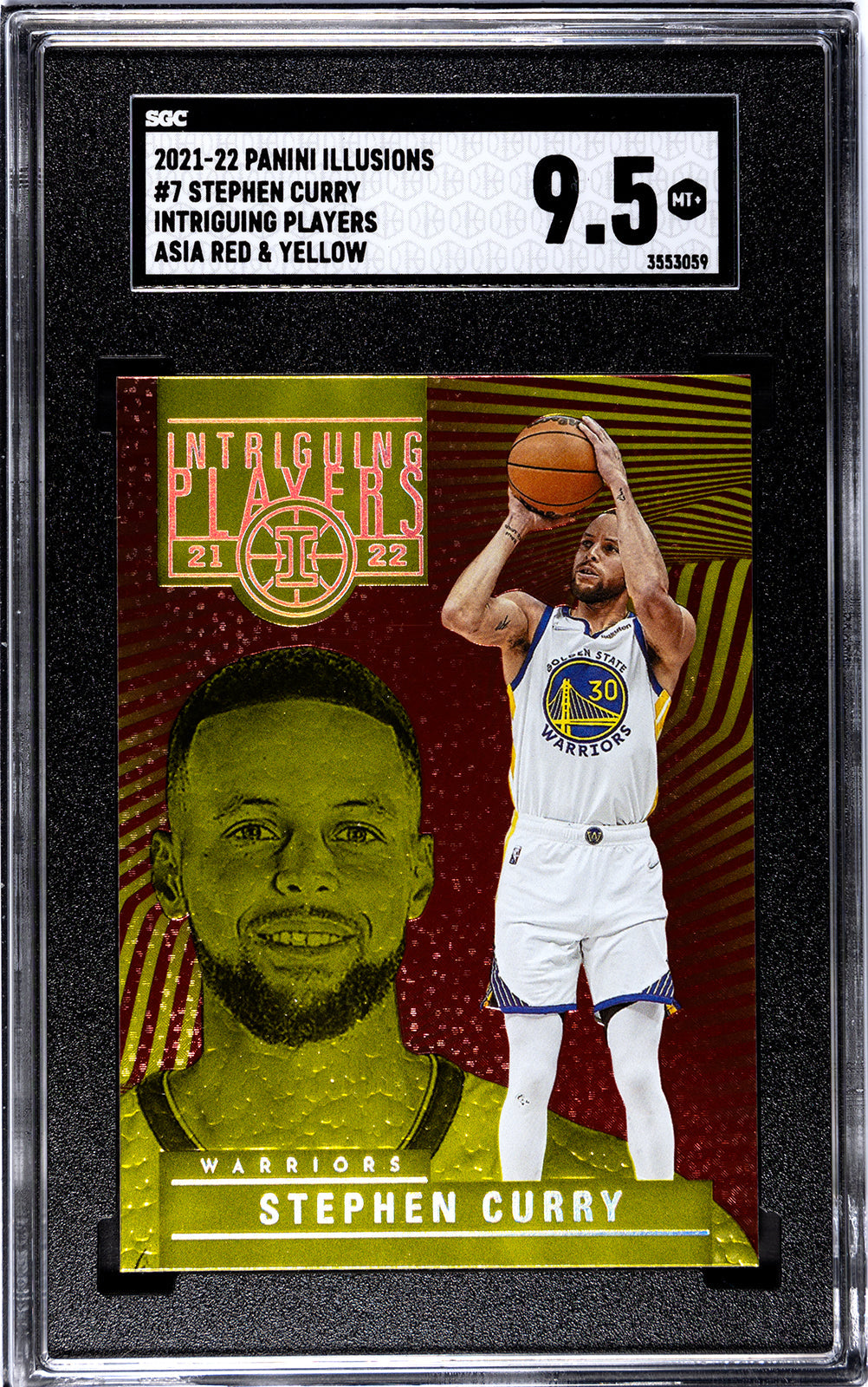 2021-22 Stephen Curry Panini Elite SGC 9