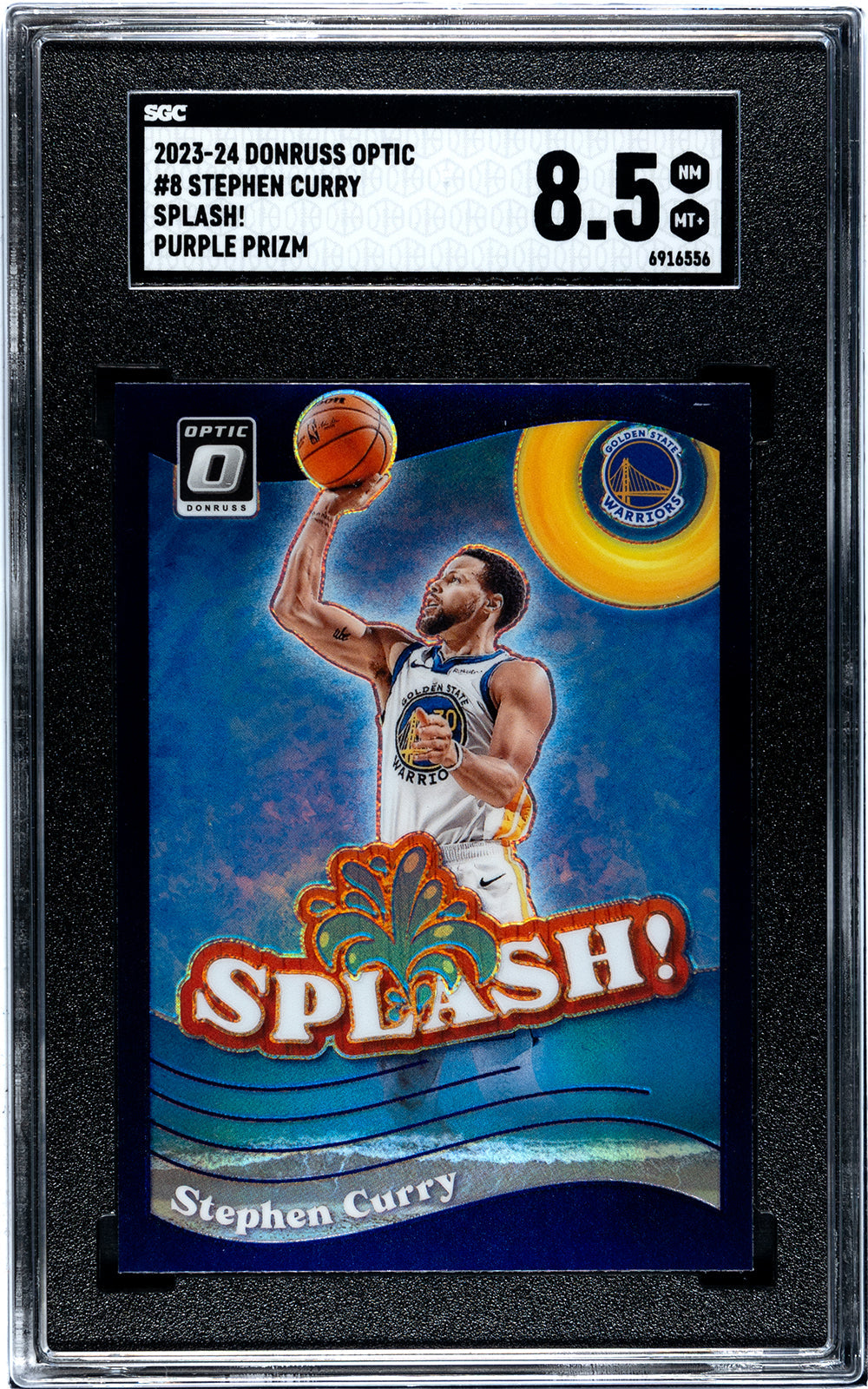 2022-23 Stephen Curry Donruss Optic SGC 10