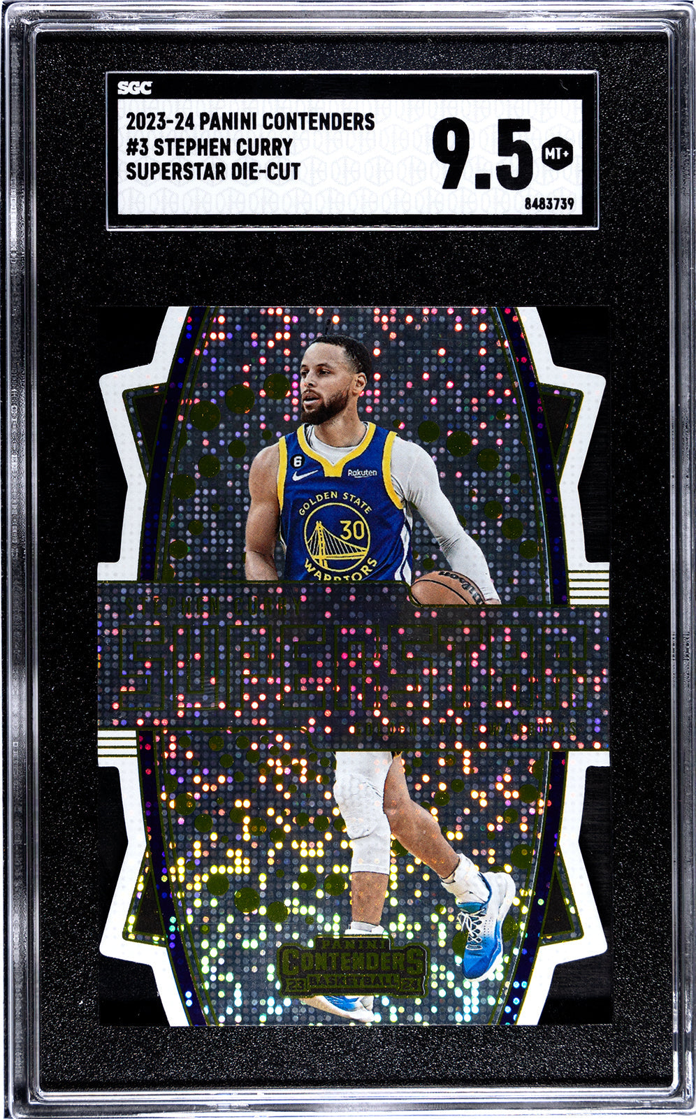 2023-24 Stephen Curry Donruss Optic SGC 8.55