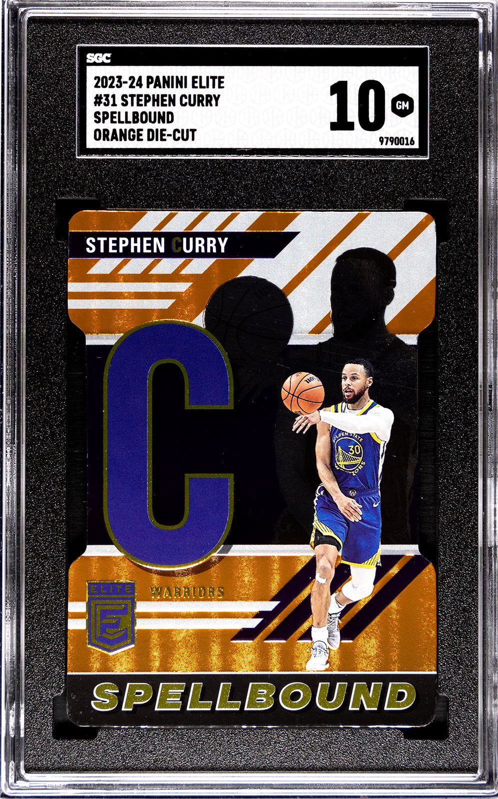 2023-24 Stephen Curry Donruss Optic SGC 9