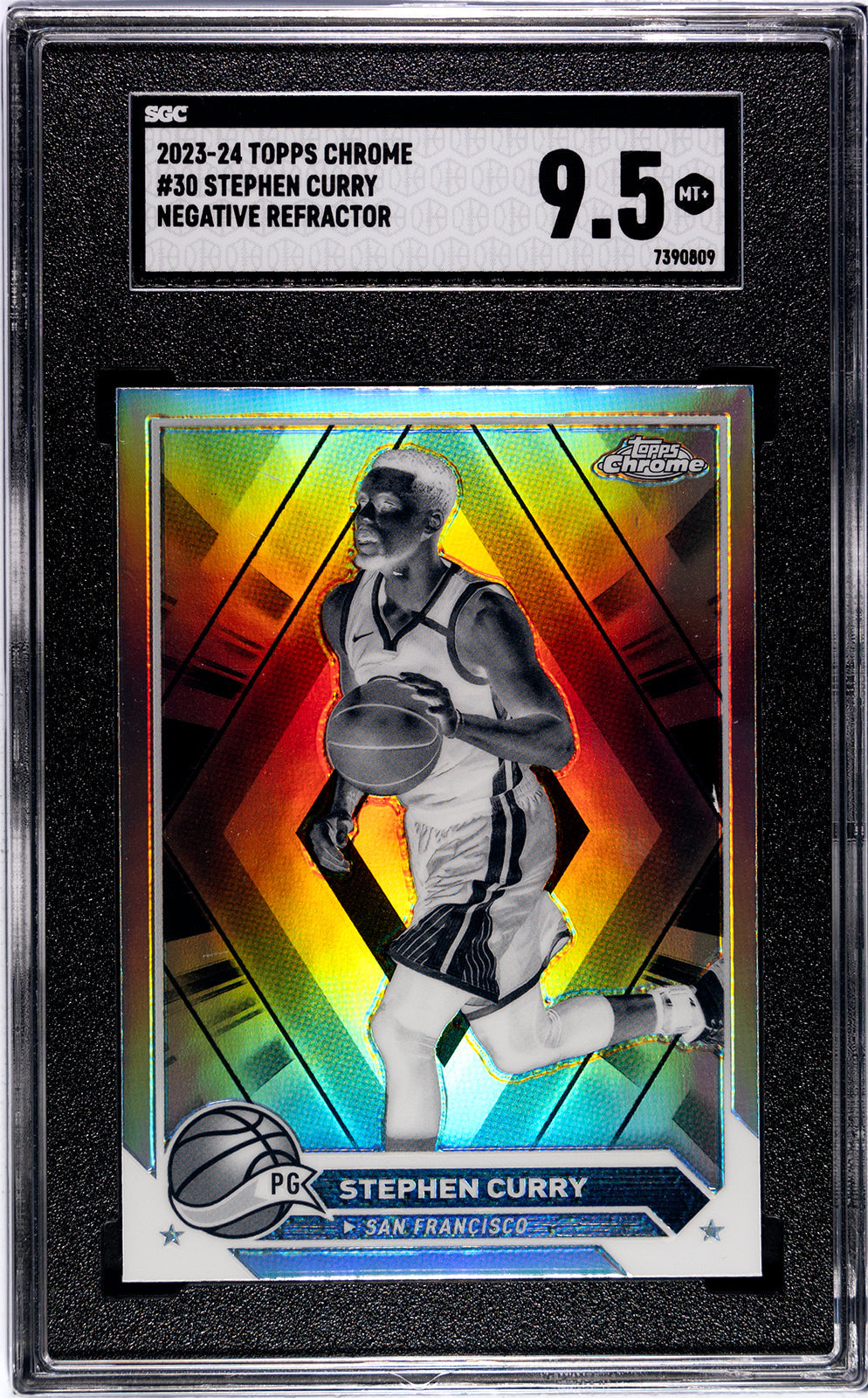 2023-24 Stephen Curry Panini Recon SGC 9
