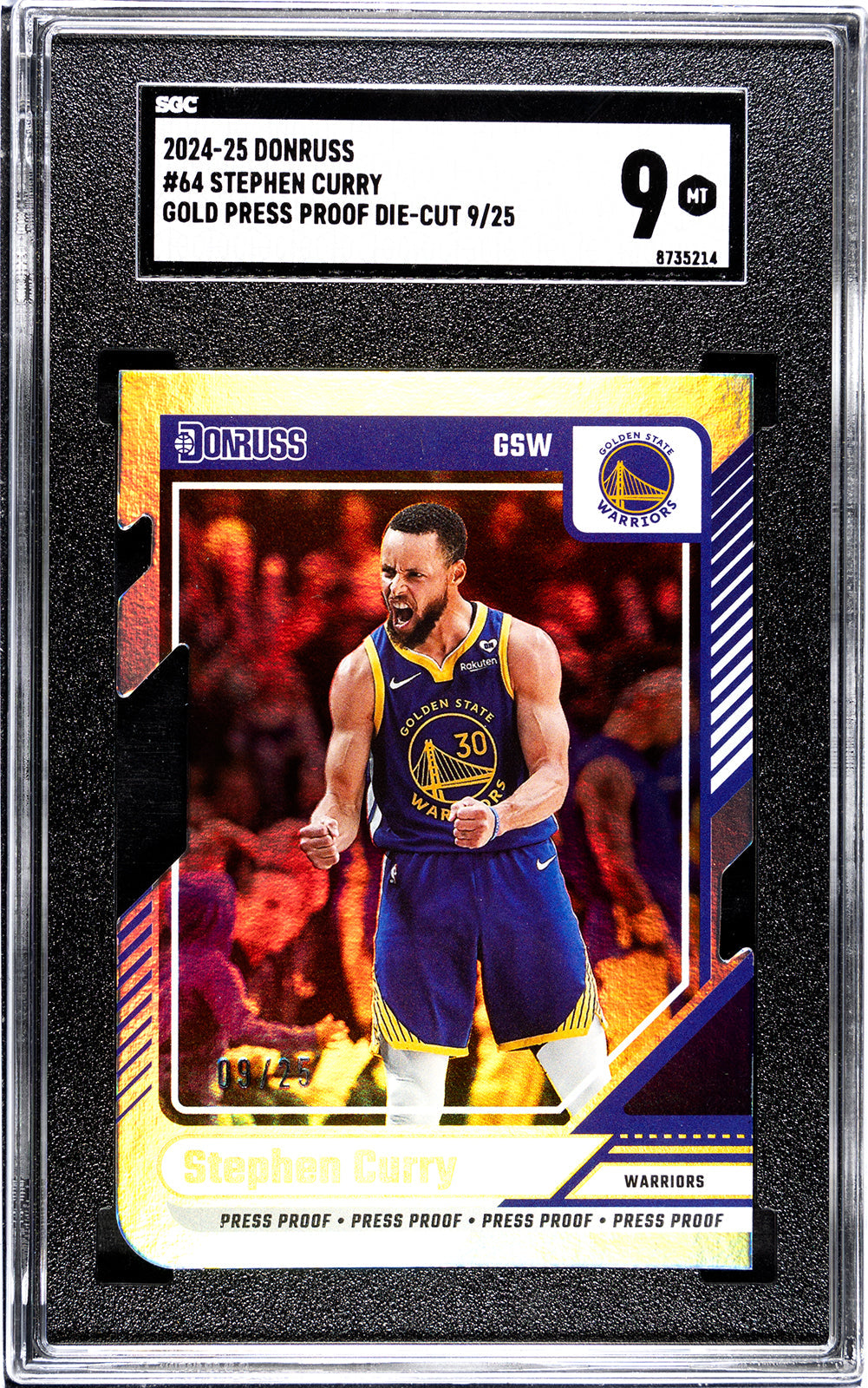 2023-24 Stephen Curry Topps Chrome SGC 9.55