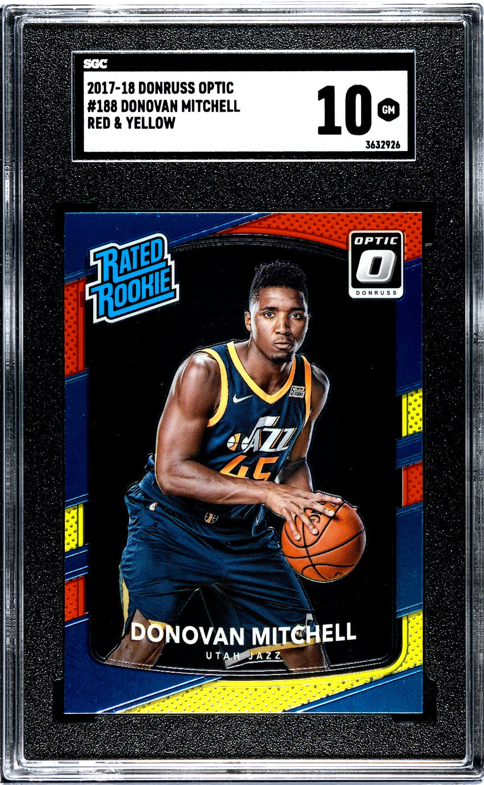 2017-18 Donovan Donruss Optic - SGC 10