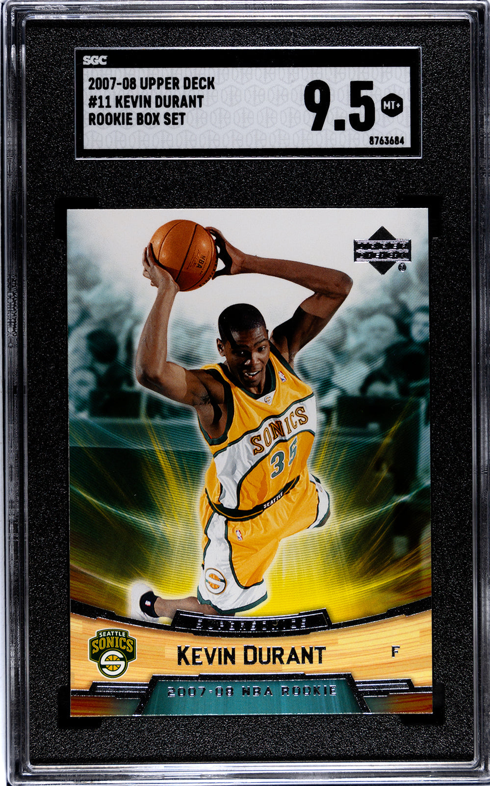 2007-08 Durant Upper Deck - SGC 9pt5