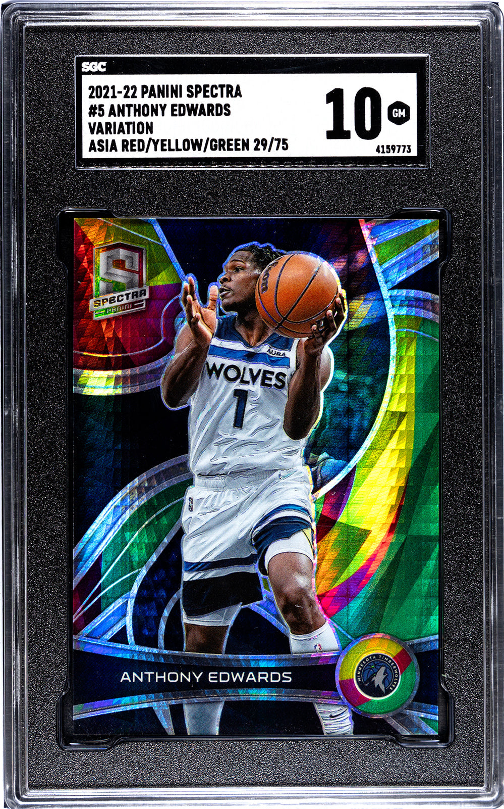 2021-22 Edwards Panini Spectra - SGC 10