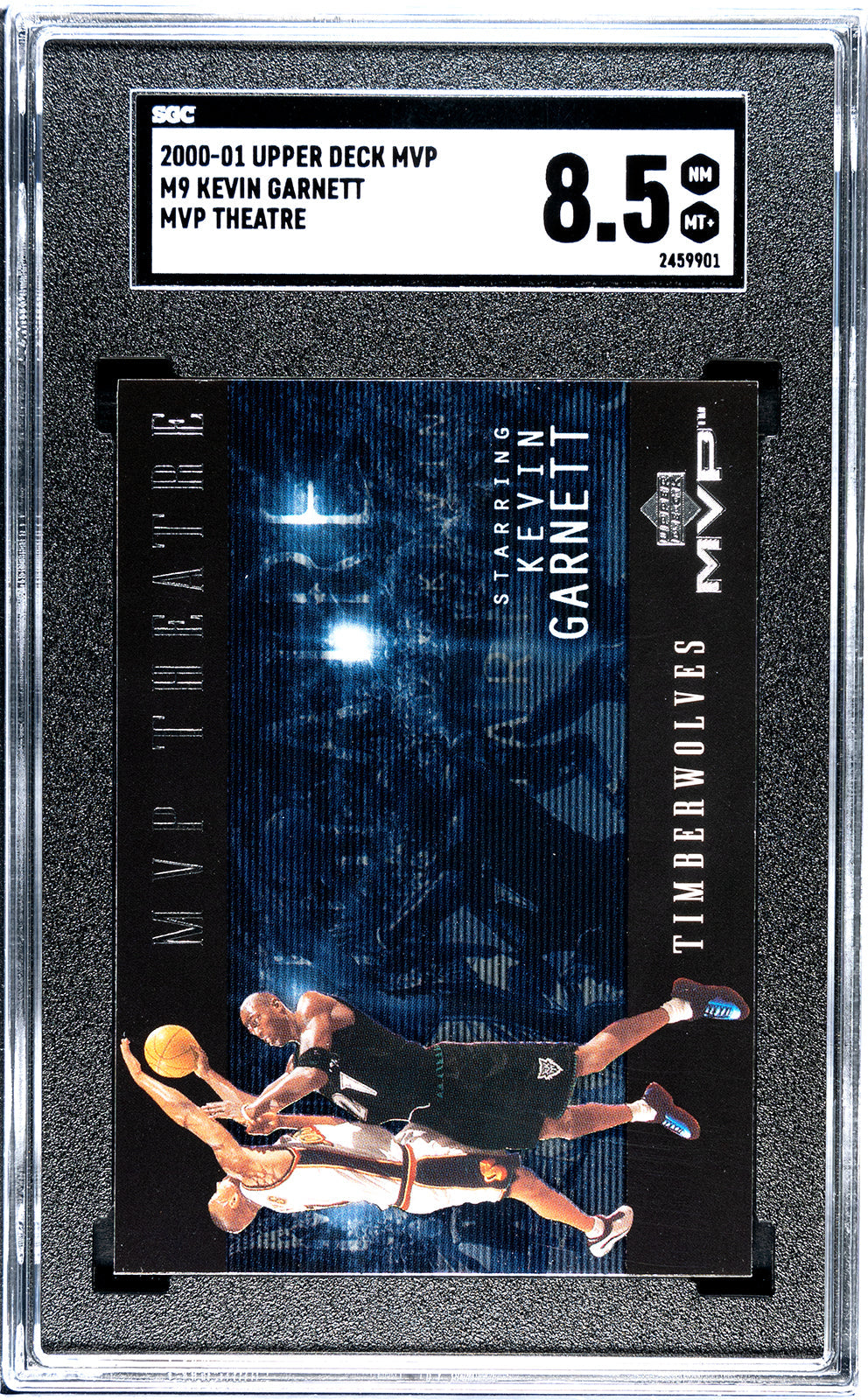 2000-01 Garnett Upper Deck - SGC 8pt5