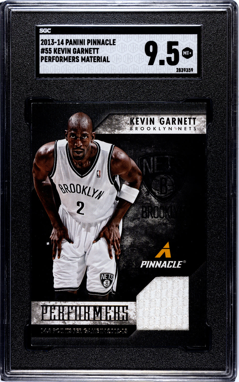 2013-14 Garnett Panini Pinnacle - SGC 9pt5
