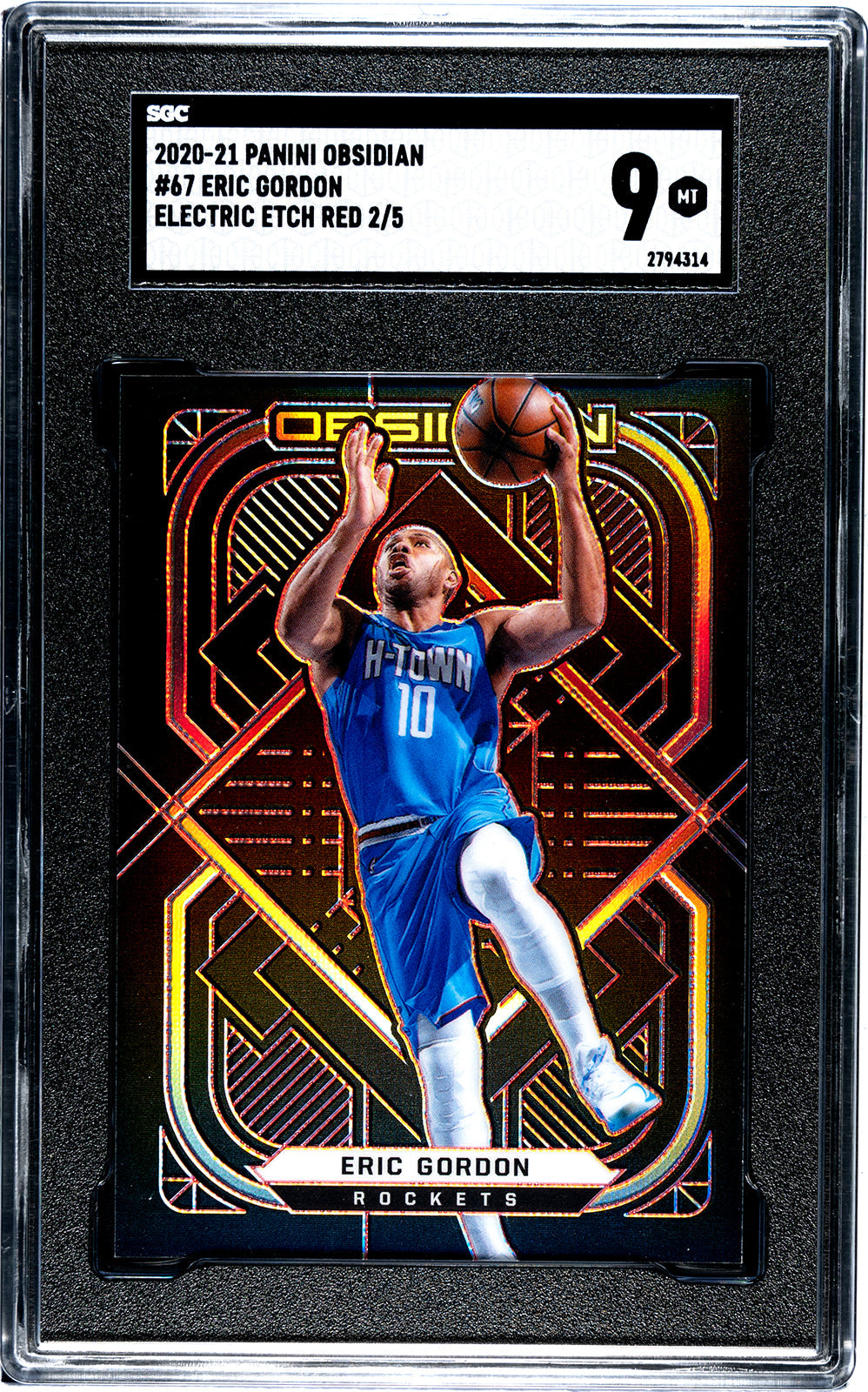 2021-22 Gilgeous Alexander Panini Prizm - SGC 9pt5