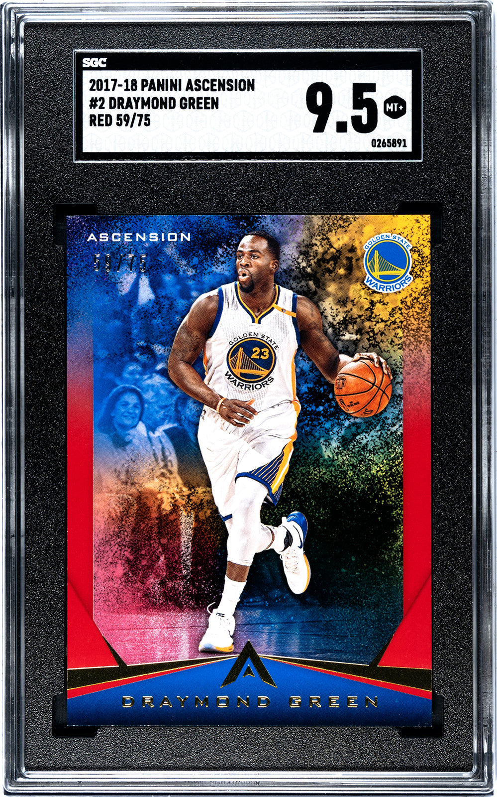 2017-18 Green Panini Ascension - SGC 9pt5