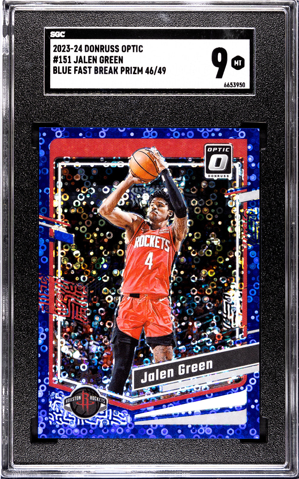 2023-24 Green Donruss Optic - SGC 9