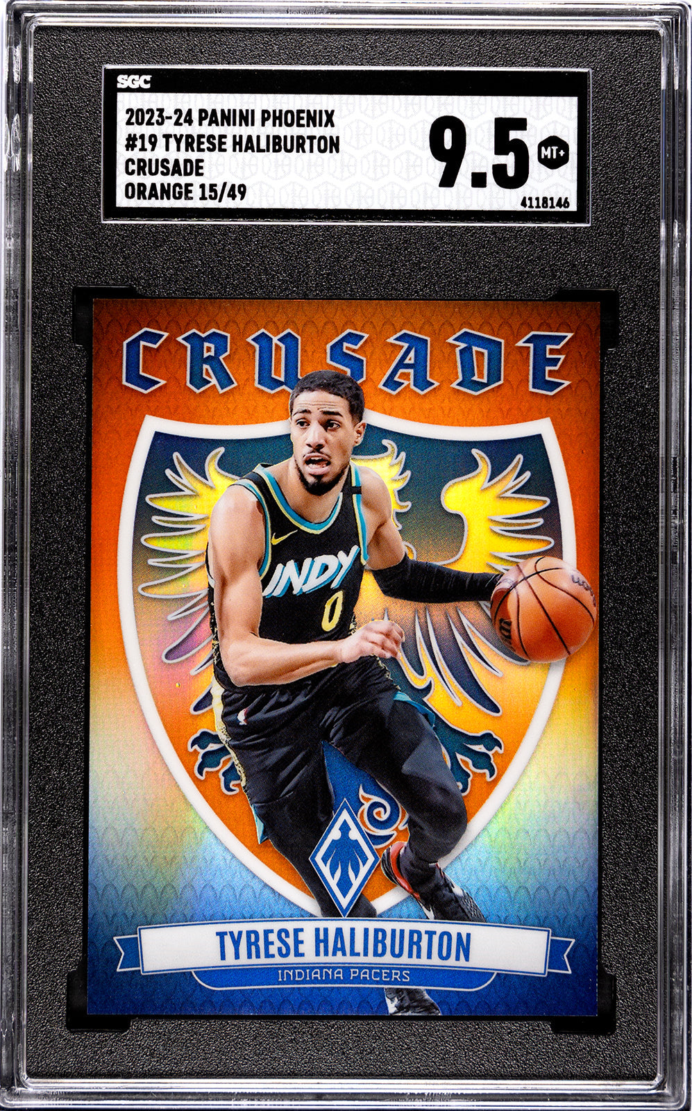 2023-24 Haliburton Panini Phoenix - SGC 9pt5