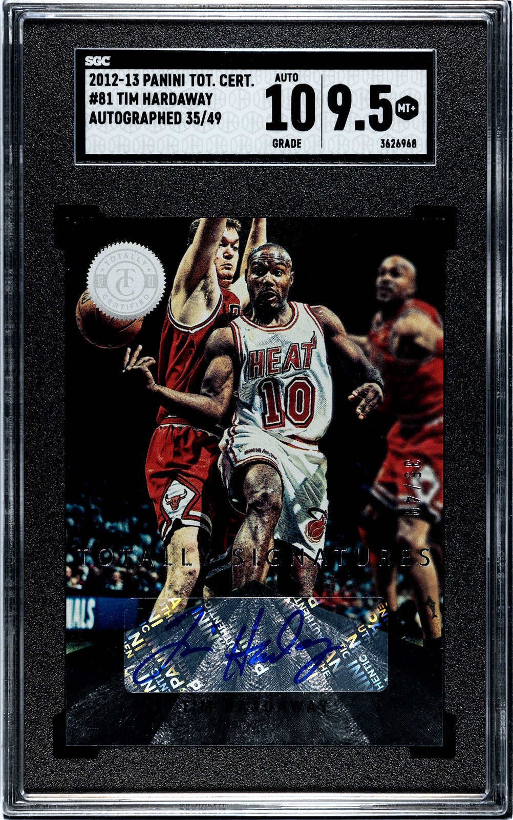 2012-13 Hardaway Panini Tot - SGC 9pt5-Auto-10