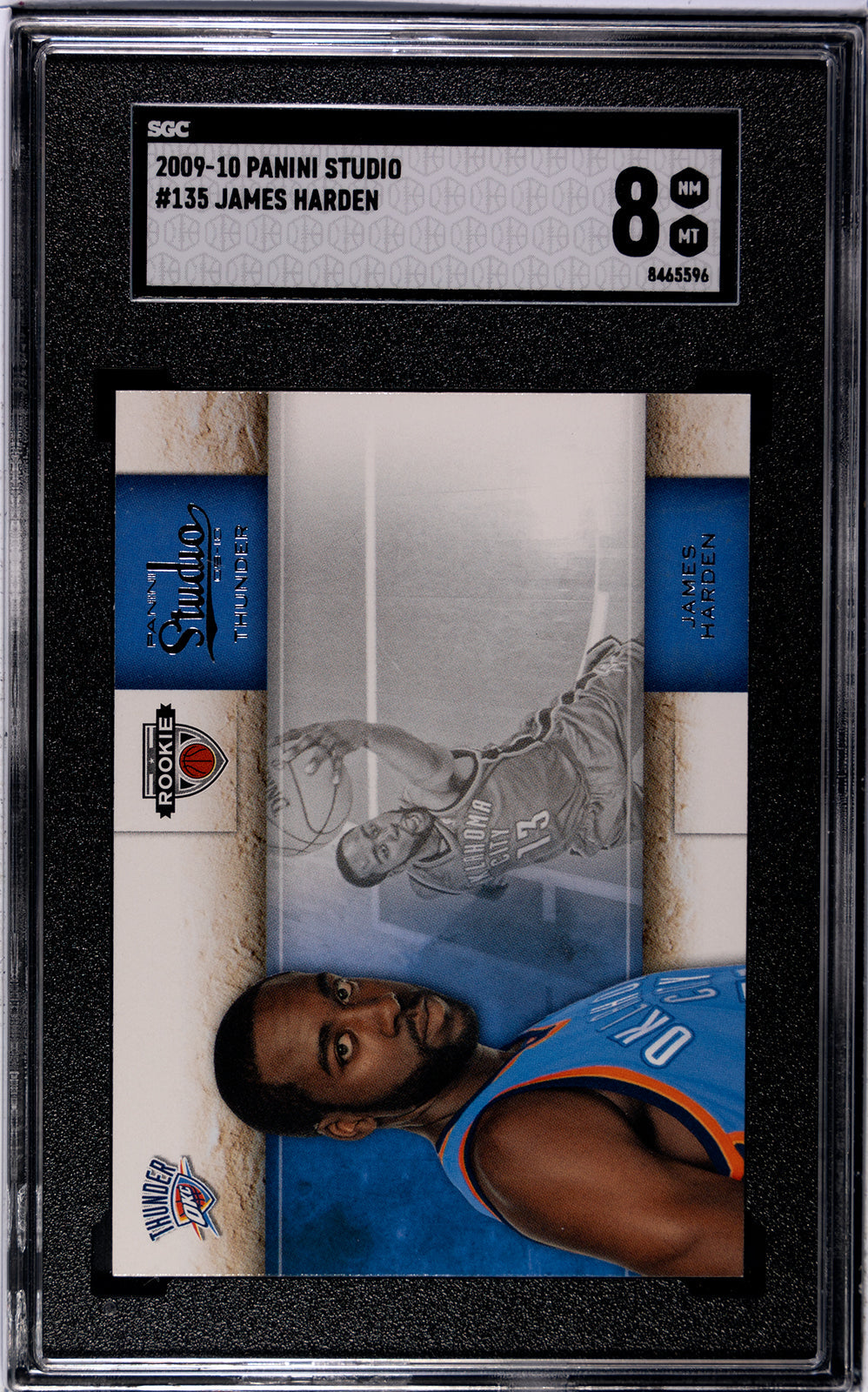2009-10 Harden Panini Studio - SGC 8