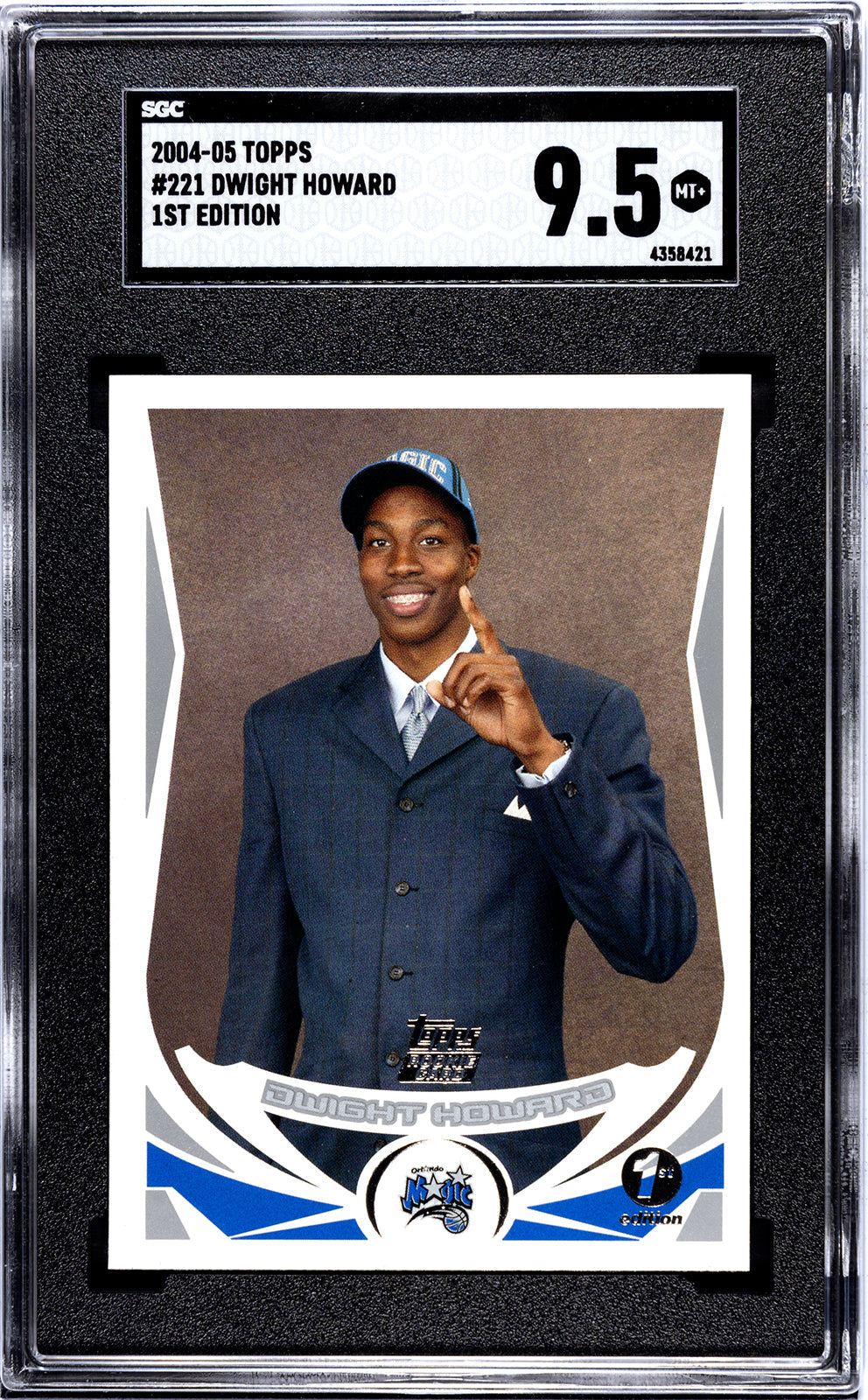2004-05 Howard Topps 221 - SGC 9pt5
