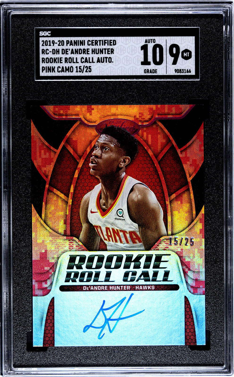 Panini Hunter, DeAndre - SGC 8pt5