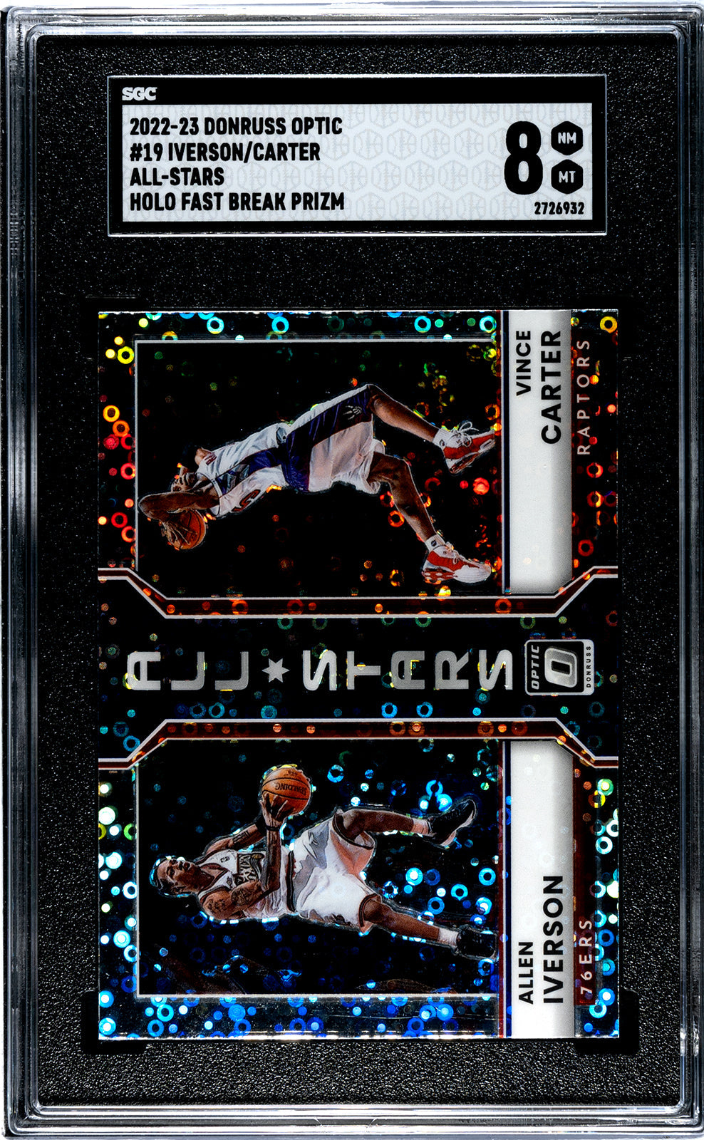 Donruss Iverson Carter - SGC 8