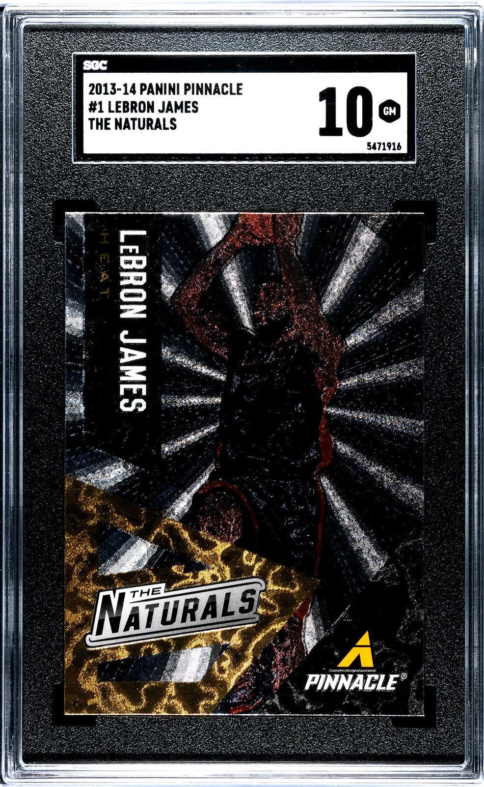 2013-14 James Panini Pinnacle - SGC 10