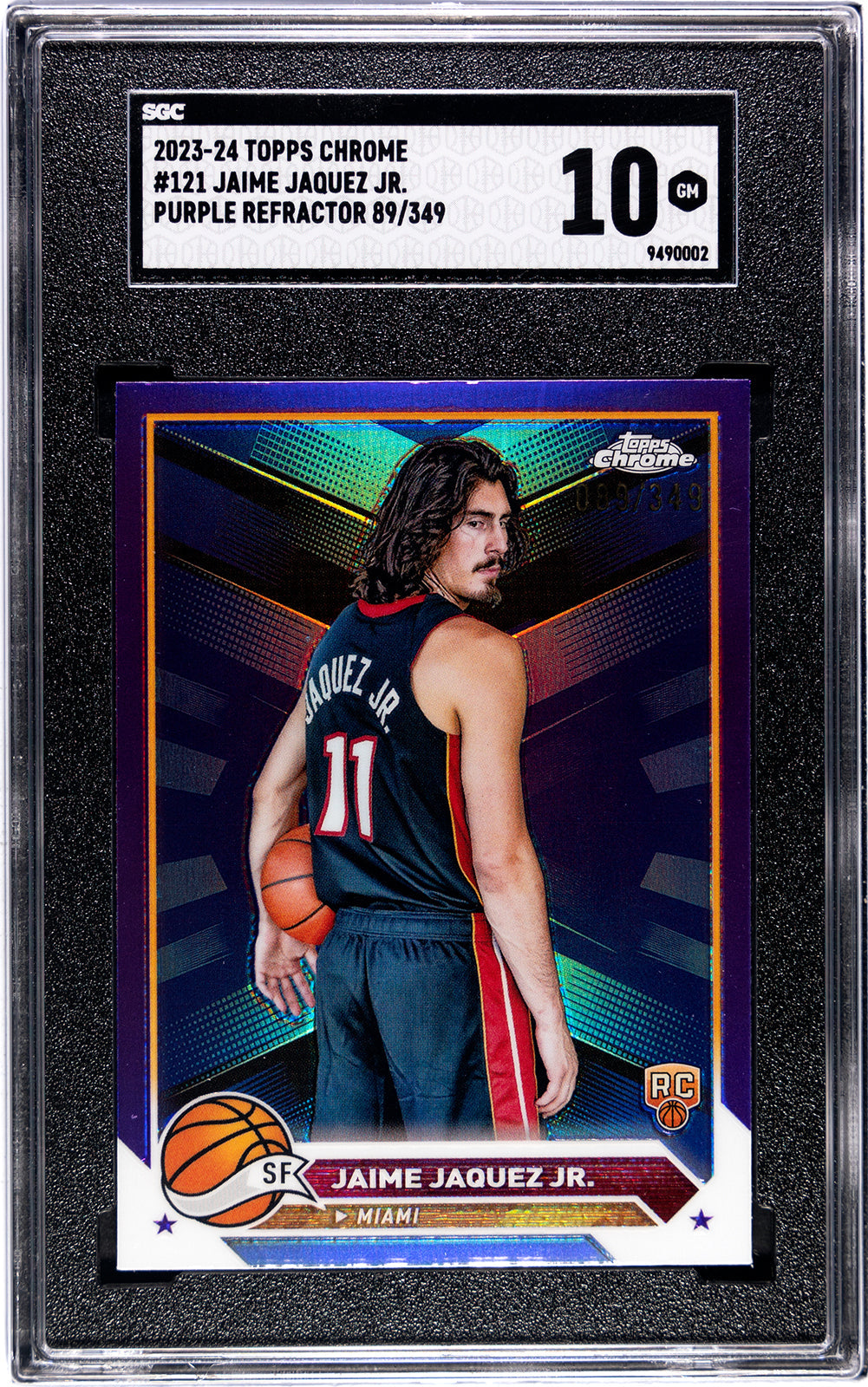 2023-24 Jaquez Topps Chrome - SGC 10