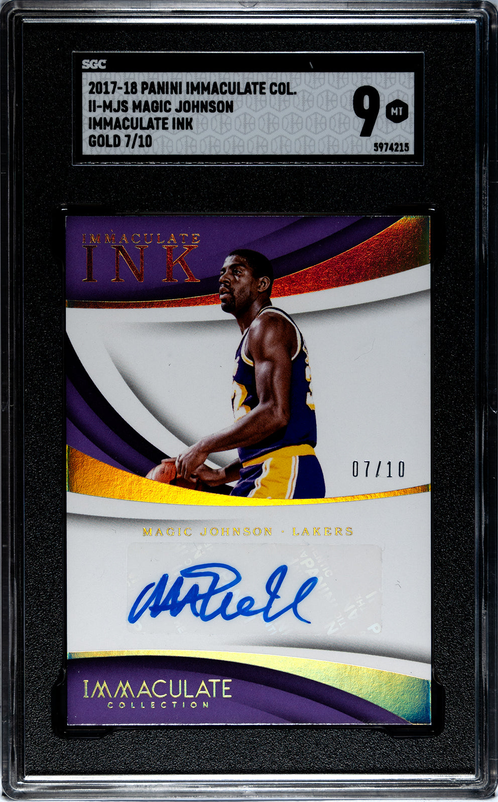 2022-23 Johnson Panini Prizm - SGC 9
